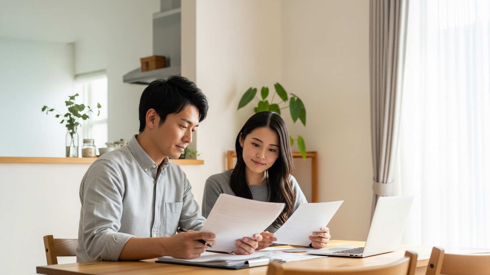 住宅ローンを考えている夫婦