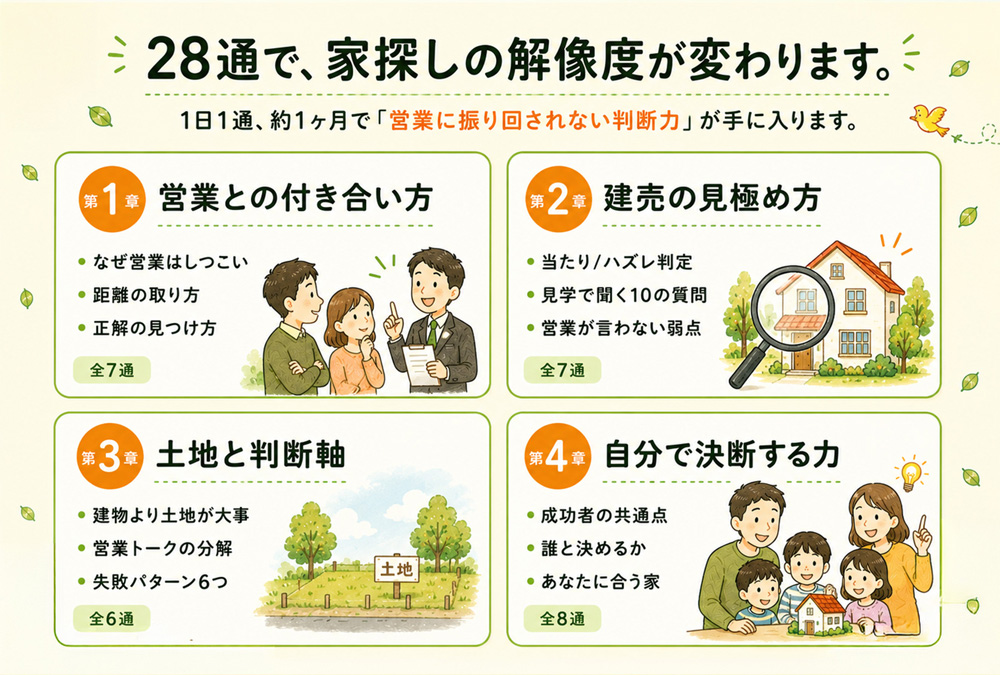 28通で家探しの解像度が変わります