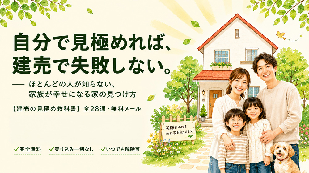 建売の見極めの教科書01